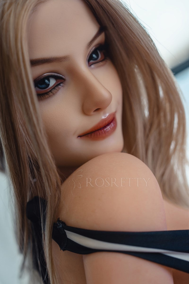 Sekso lėlė Serena (Rosretty Doll 164 cm D puodelis S34# TPE + silikonas)
