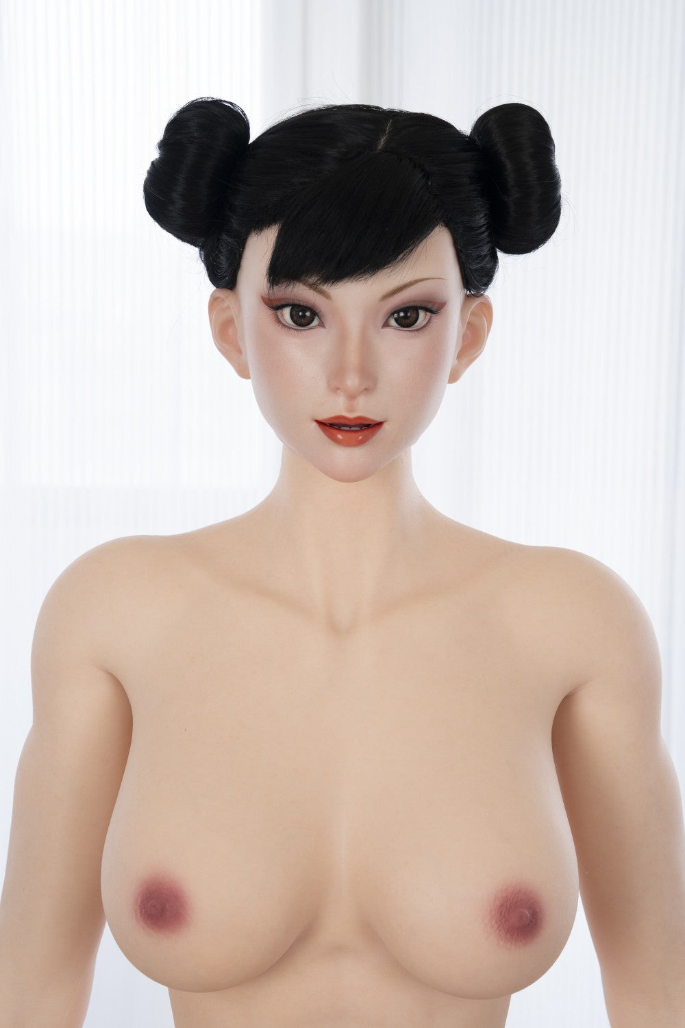 Chun Li Sex Doll (žaidimo moteris 169 cm F-Cup Nr. 47-1 silikonas)