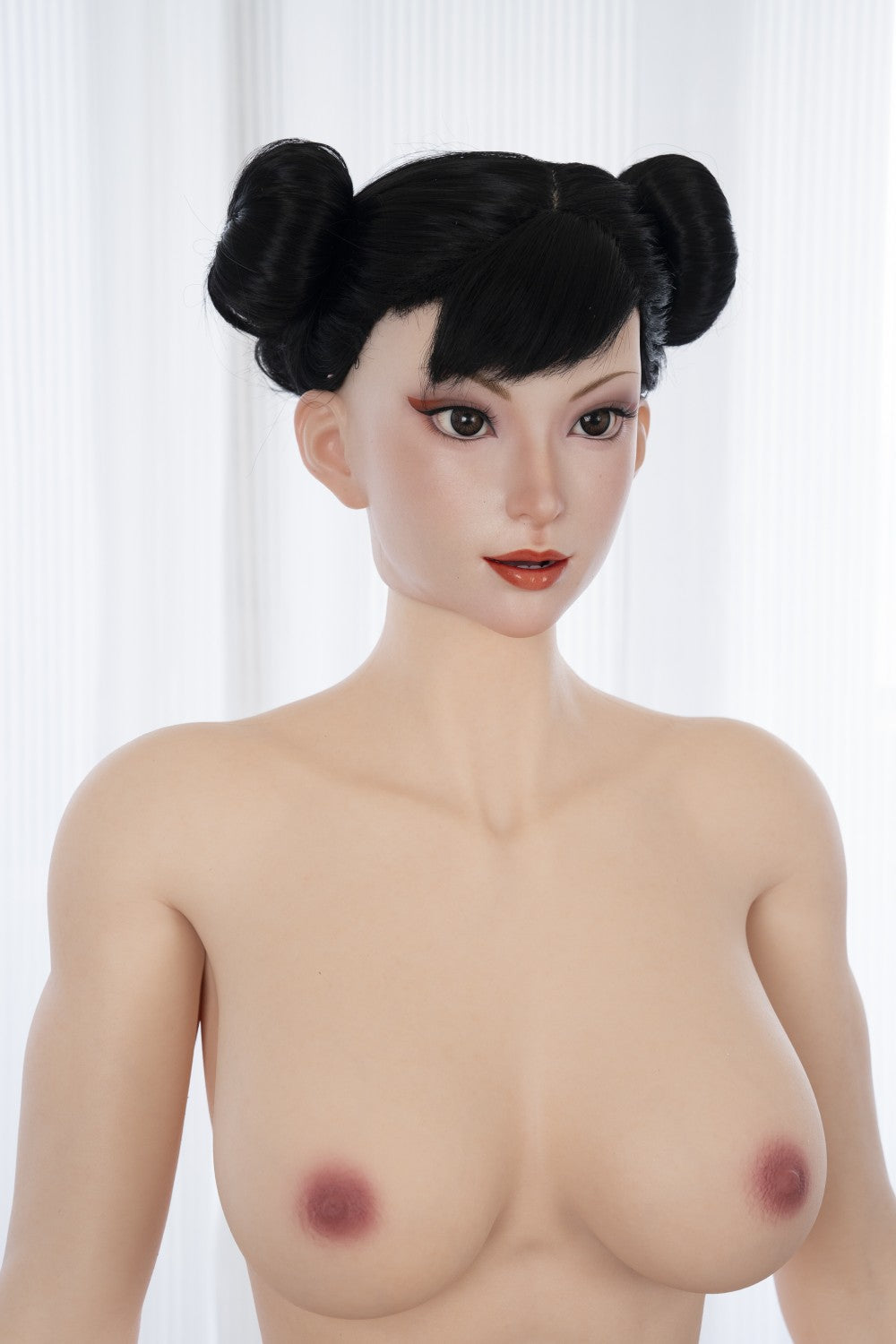 Chun Li Sex Doll (žaidimo moteris 169 cm F-Cup Nr. 47-1 silikonas)