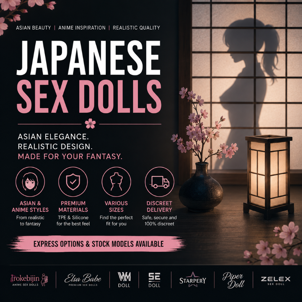 Japonų sekso lėlės – azijietiškas elegantiškumas, anime įkvėpimas ir realistiškas dizainas