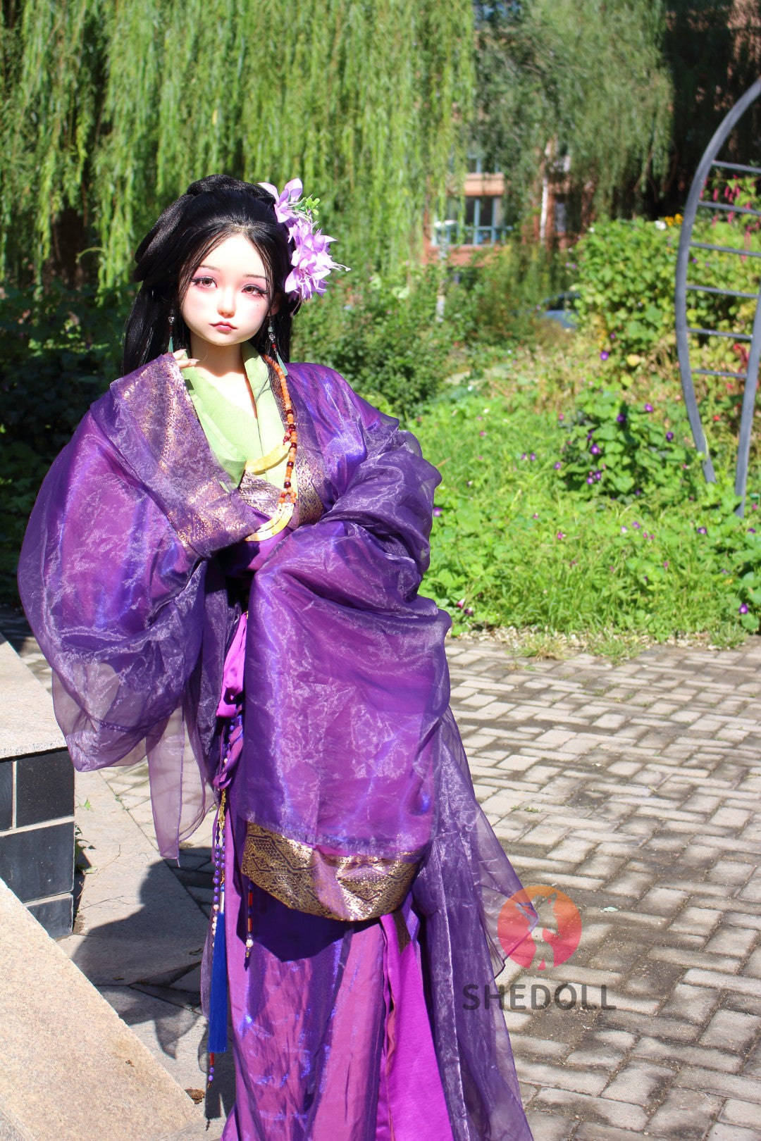 Aileen Sex Doll (SHEDOLL 145 cm G puodelis # SH228 2.0 silikonas)