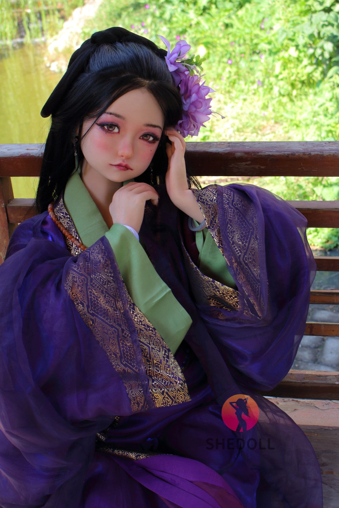 Aileen Sex Doll (SHEDOLL 145 cm G puodelis # SH228 2.0 silikonas)