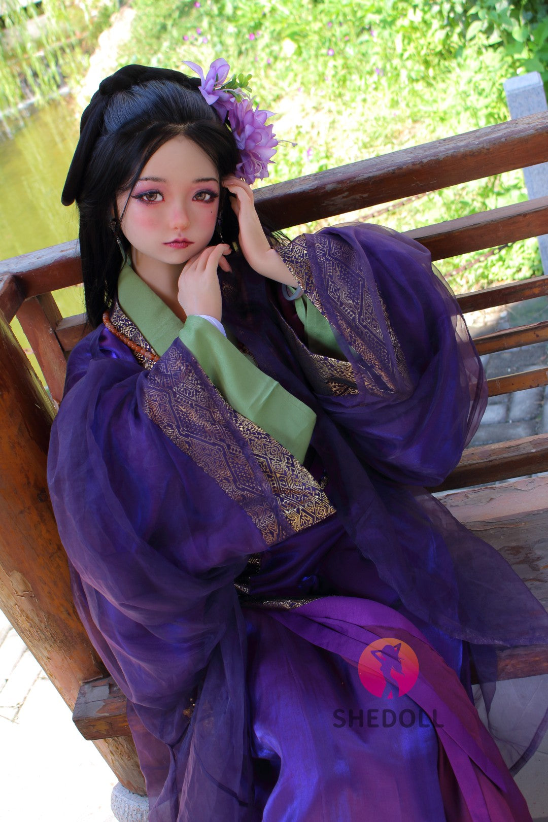 Aileen Sex Doll (SHEDOLL 145 cm G puodelis # SH228 2.0 silikonas)