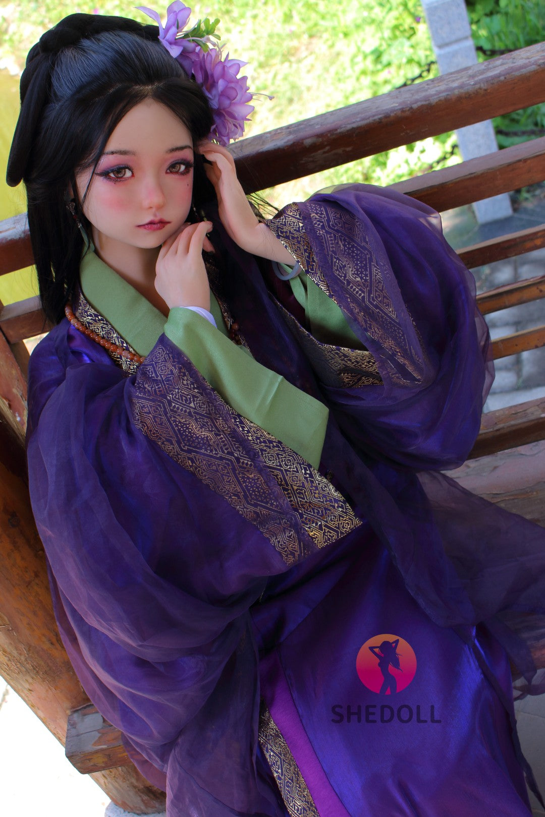 Aileen Sex Doll (SHEDOLL 145 cm G puodelis # SH228 2.0 silikonas)