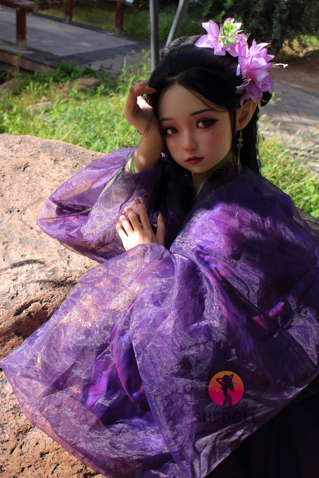 Aileen Sex Doll (SHEDOLL 145 cm G puodelis # SH228 2.0 silikonas)