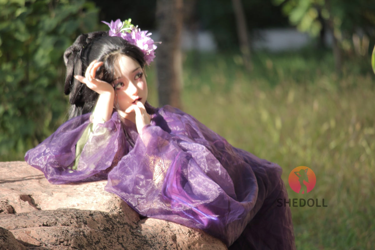 Aileen Sex Doll (SHEDOLL 145 cm G puodelis # SH228 2.0 silikonas)