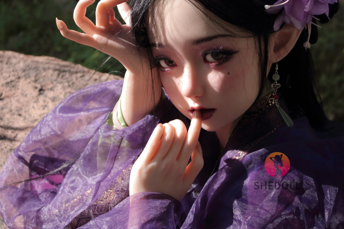 Aileen Sex Doll (SHEDOLL 145 cm G puodelis # SH228 2.0 silikonas)