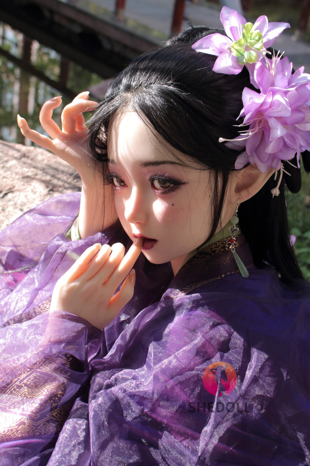 Aileen Sex Doll (SHEDOLL 145 cm G puodelis # SH228 2.0 silikonas)