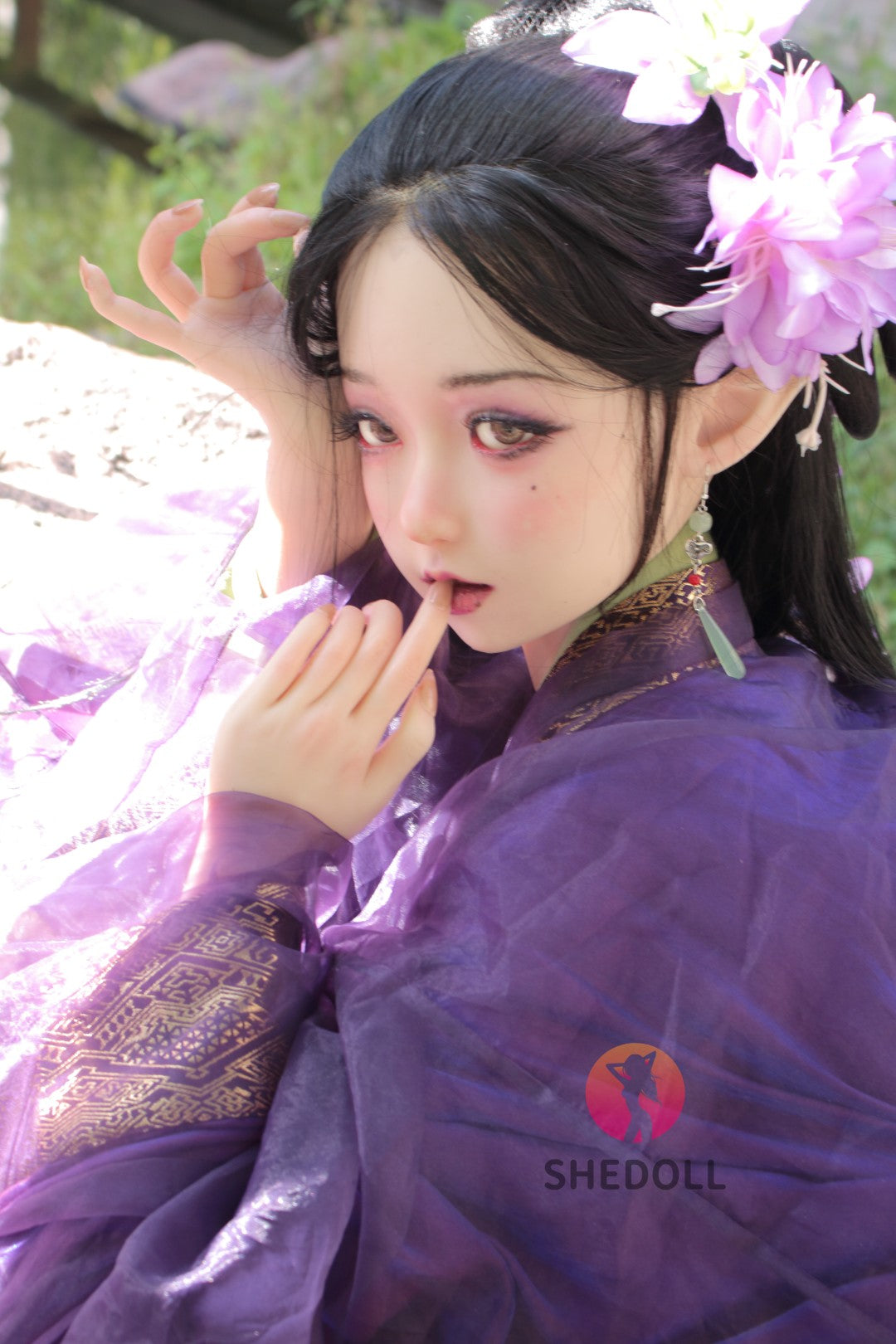 Aileen Sex Doll (SHEDOLL 145 cm G puodelis # SH228 2.0 silikonas)