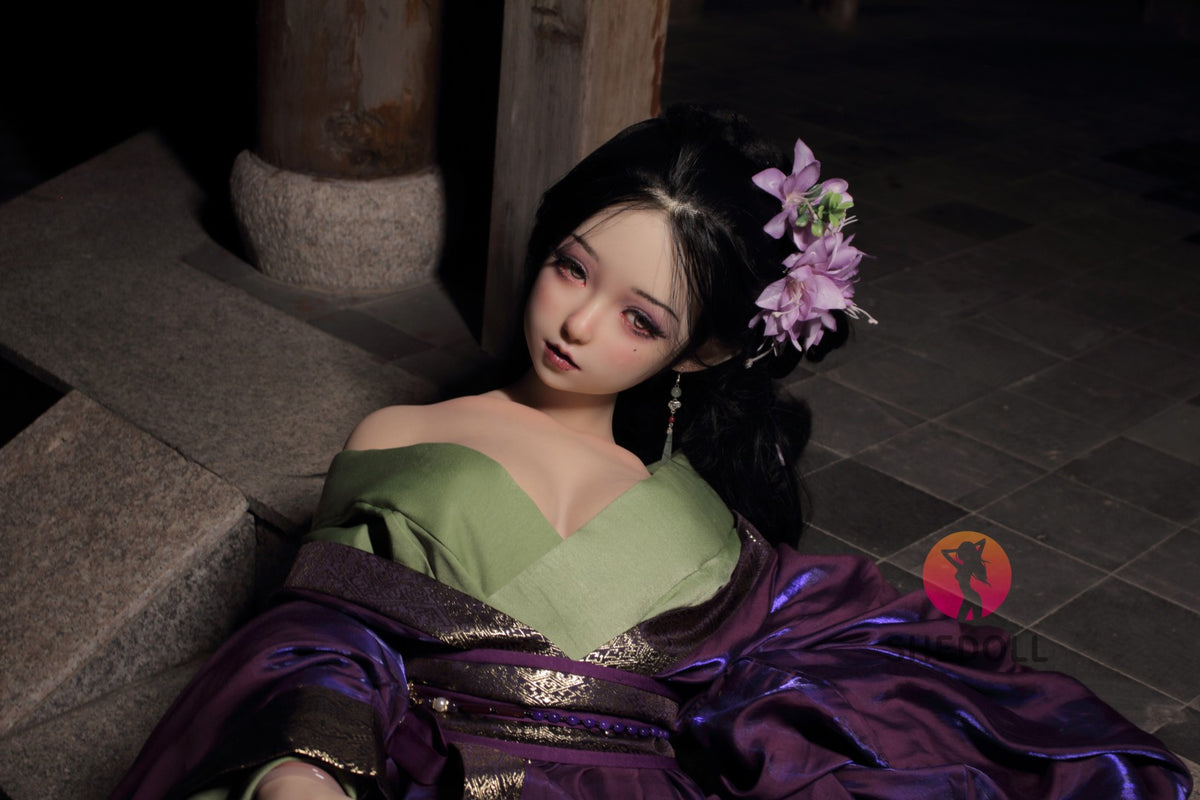 Aileen Sex Doll (SHEDOLL 145 cm G puodelis # SH228 2.0 silikonas)