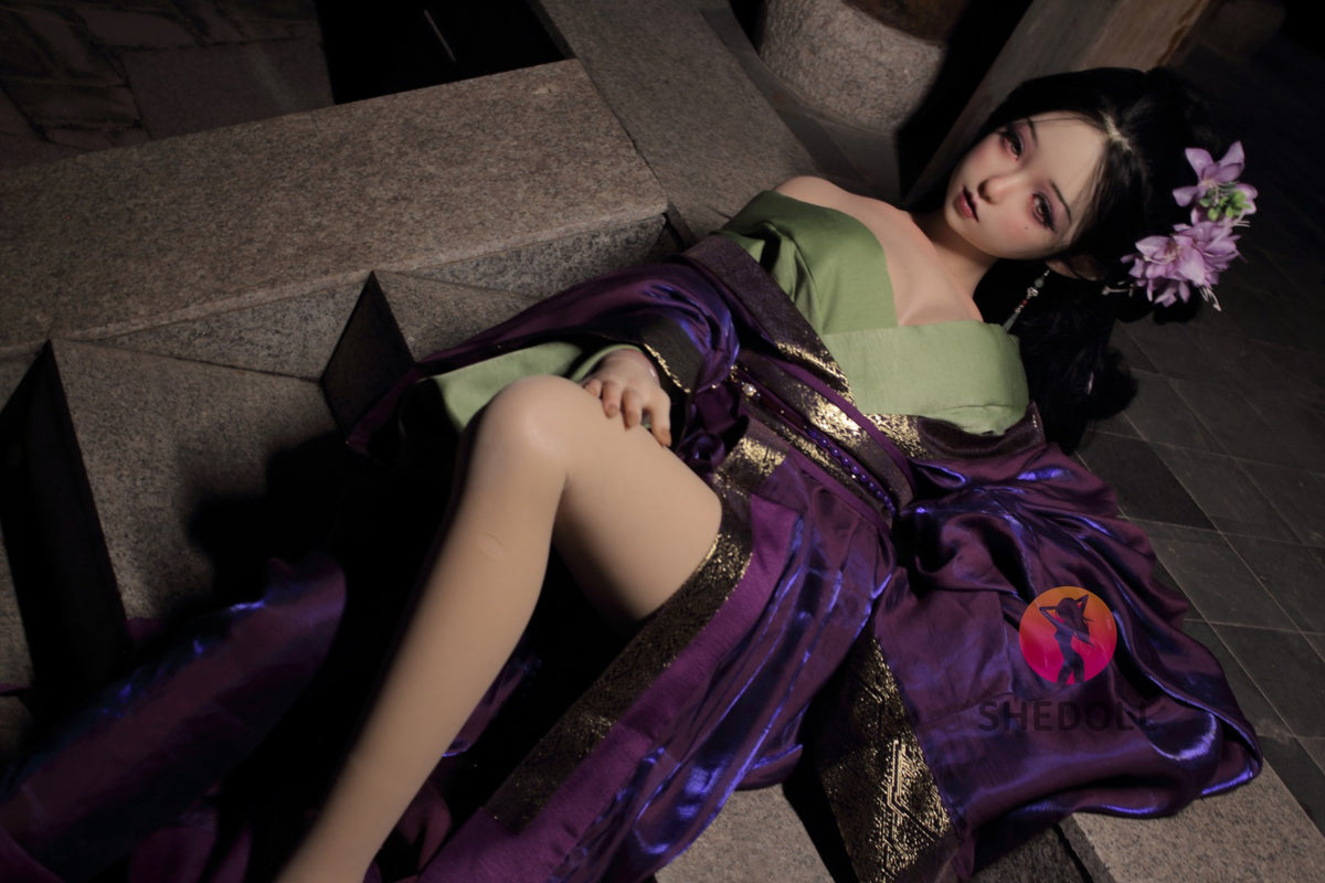 Aileen Sex Doll (SHEDOLL 145 cm G puodelis # SH228 2.0 silikonas)