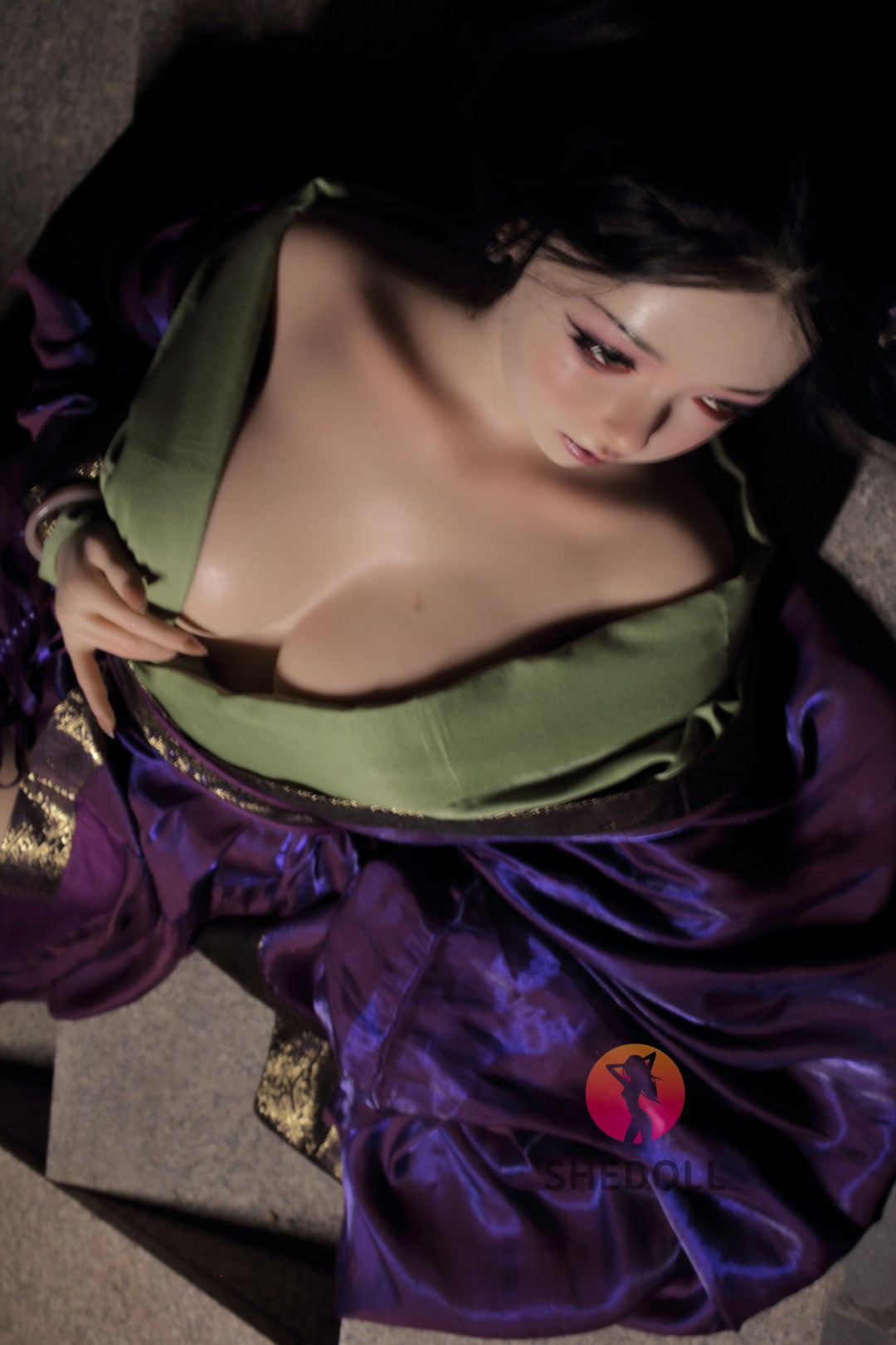 Aileen Sex Doll (SHEDOLL 145 cm G puodelis # SH228 2.0 silikonas)