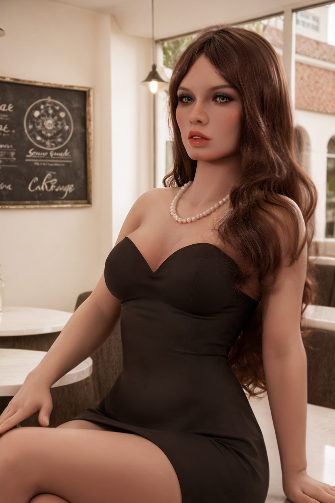 Jessi Sex Doll (Aibei Doll 151 cm F puodelis #AB6 TPE + silikonas)