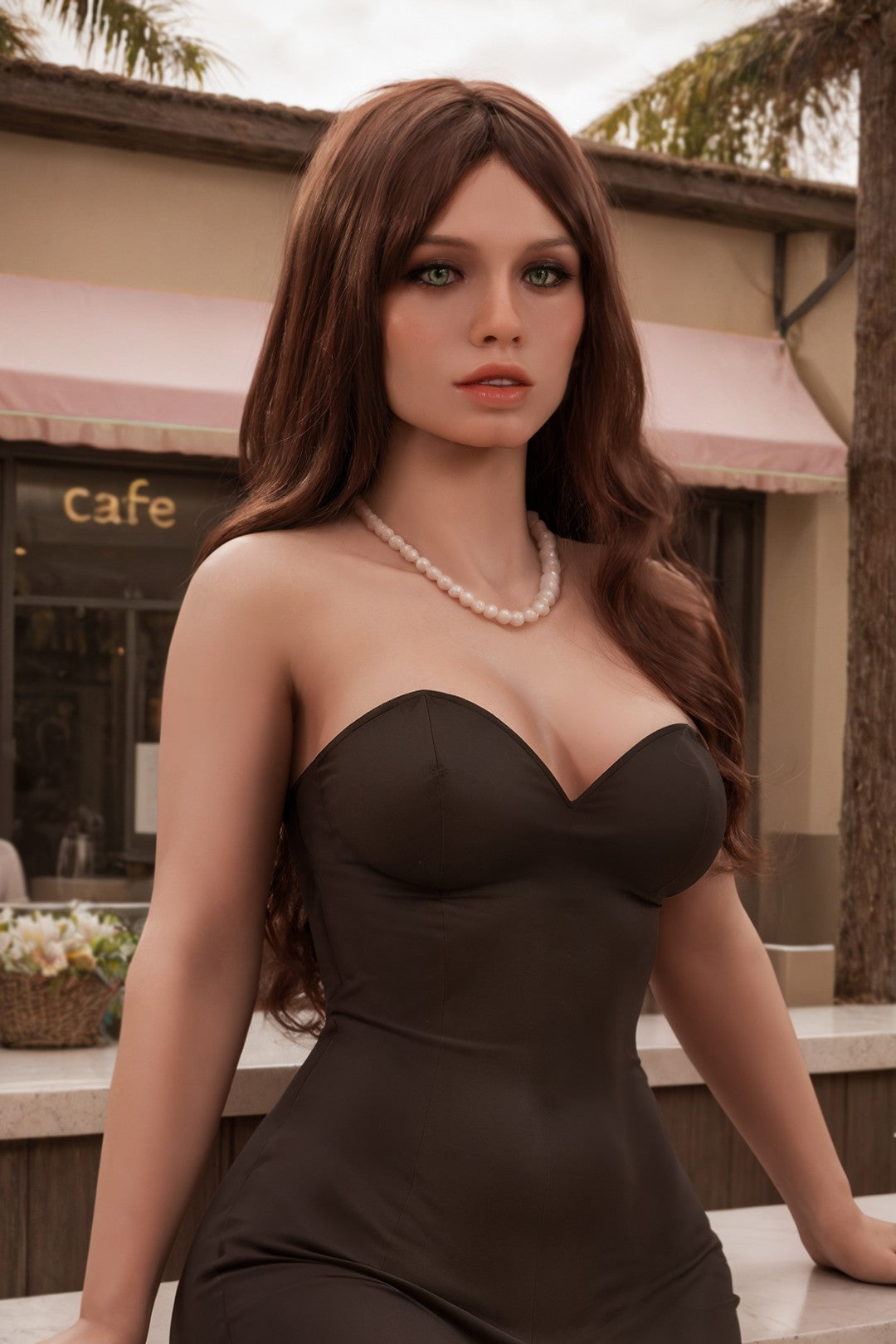 Jessi Sex Doll (Aibei Doll 151 cm F puodelis #AB6 TPE + silikonas)