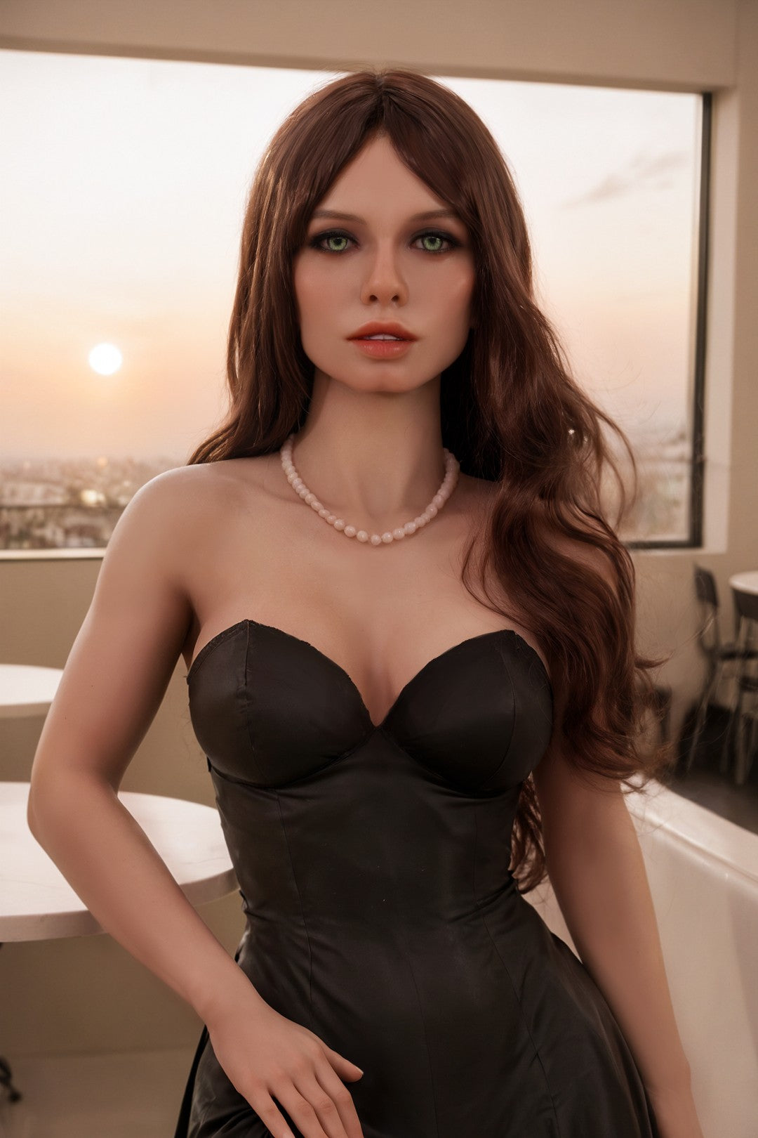 Jessi Sex Doll (Aibei Doll 151 cm F puodelis #AB6 TPE + silikonas)