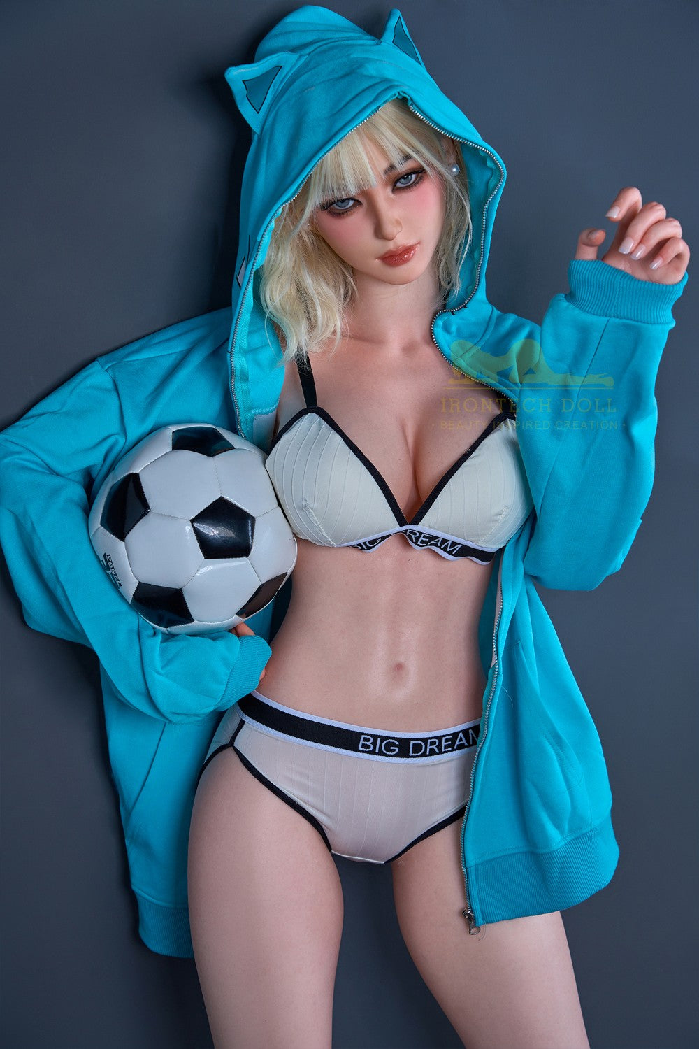 Miku Sex Doll (Irontech Doll 161 cm D-Cup S14 silikoninis)