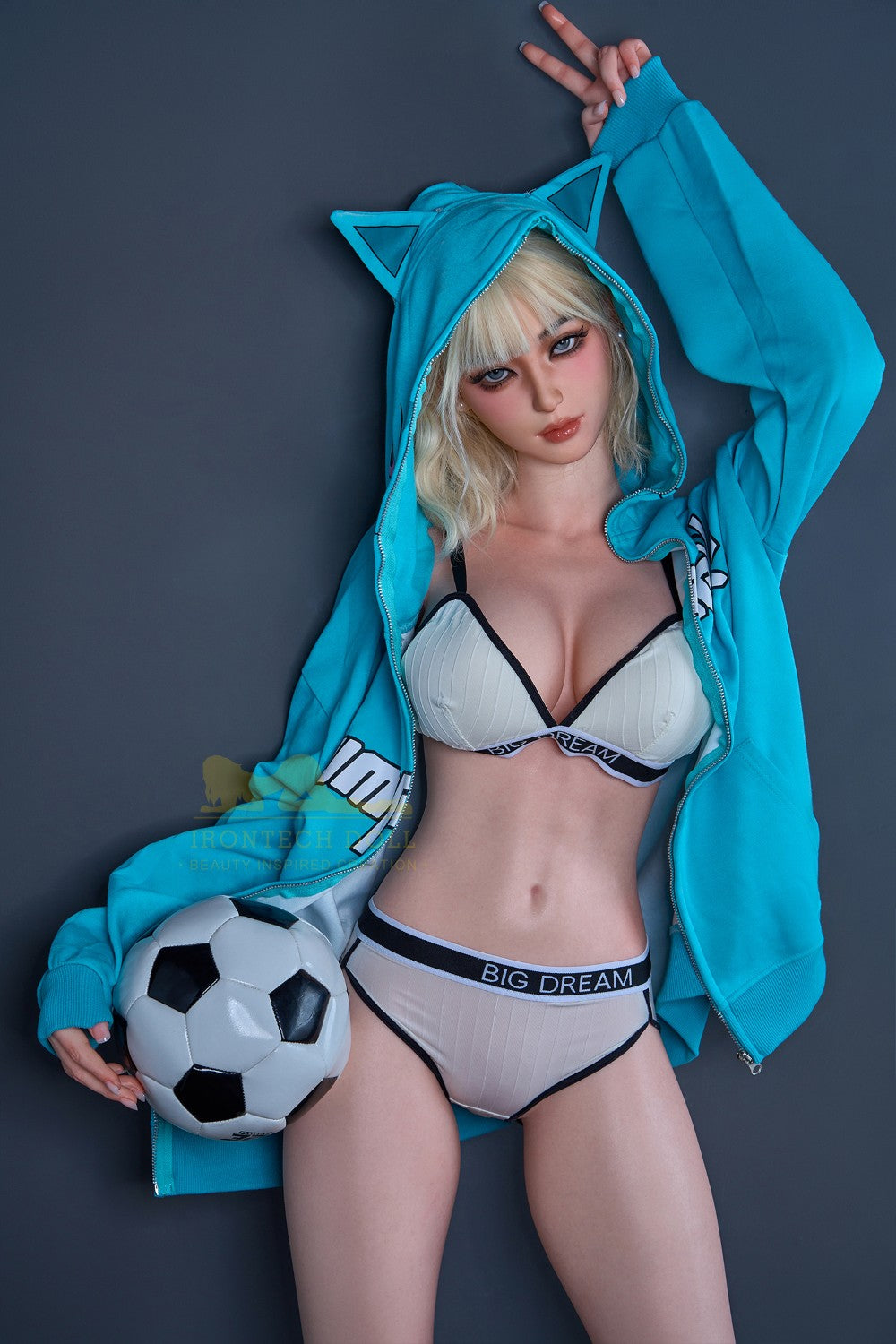 Miku Sex Doll (Irontech Doll 161 cm D-Cup S14 silikoninis)