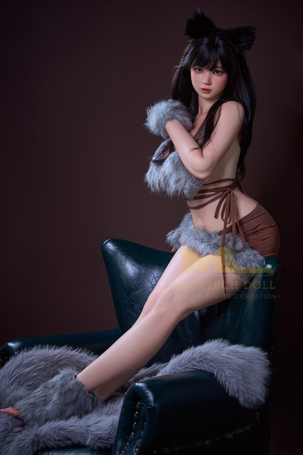 Nia sekso lėlė (Irontech Doll T165cm F-Cup T3 silikonas)