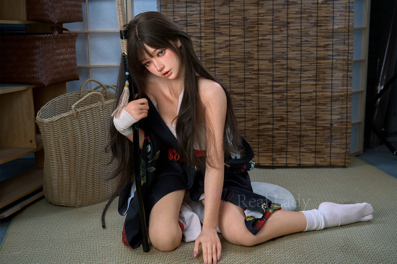 Evie Sex Doll (Real Lady 150 cm F-taurė T4 RST silikonas)