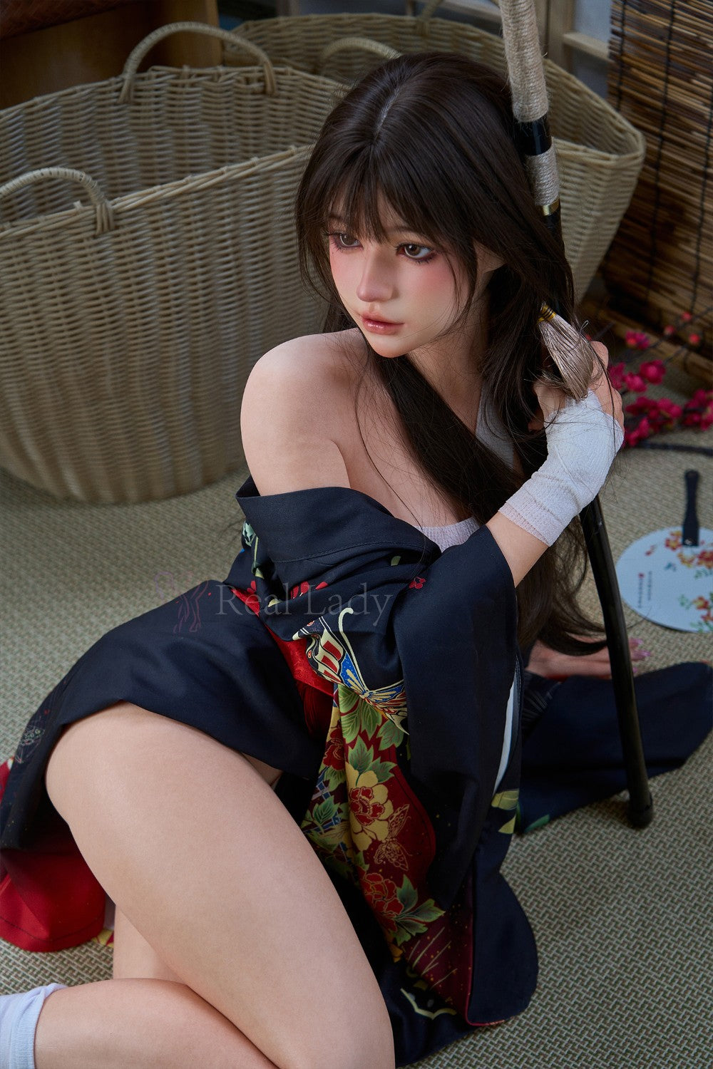 Evie Sex Doll (Real Lady 150 cm F-taurė T4 RST silikonas)