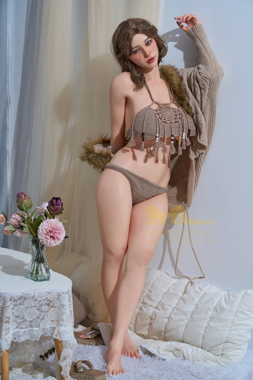 Lexi Sex Doll (Irontech Doll 160 cm F puodelis S42 silikonas)
