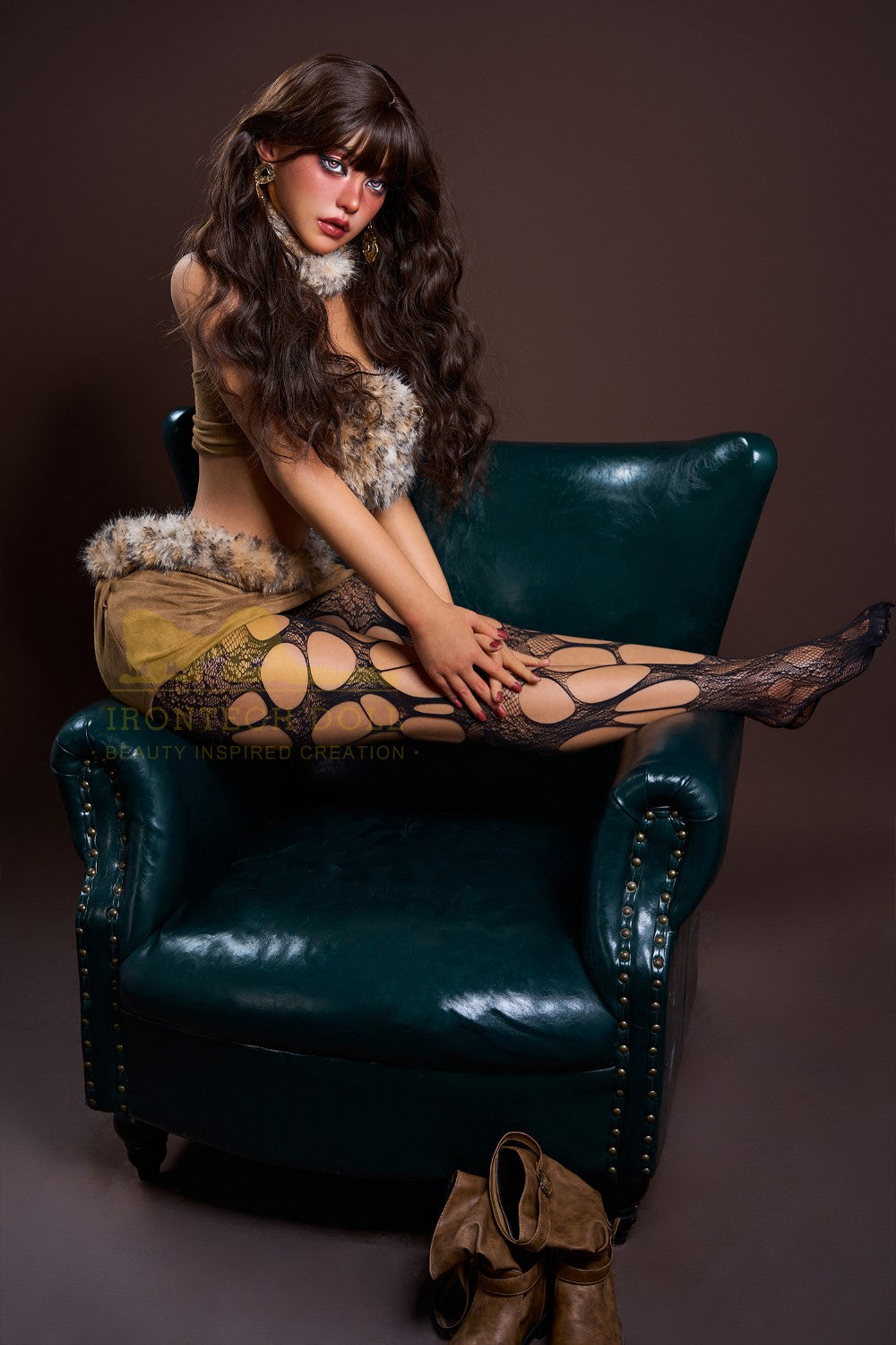 Eileen Sex Doll (Irontech Doll 164 cm E-Kupa S40 silikonas)