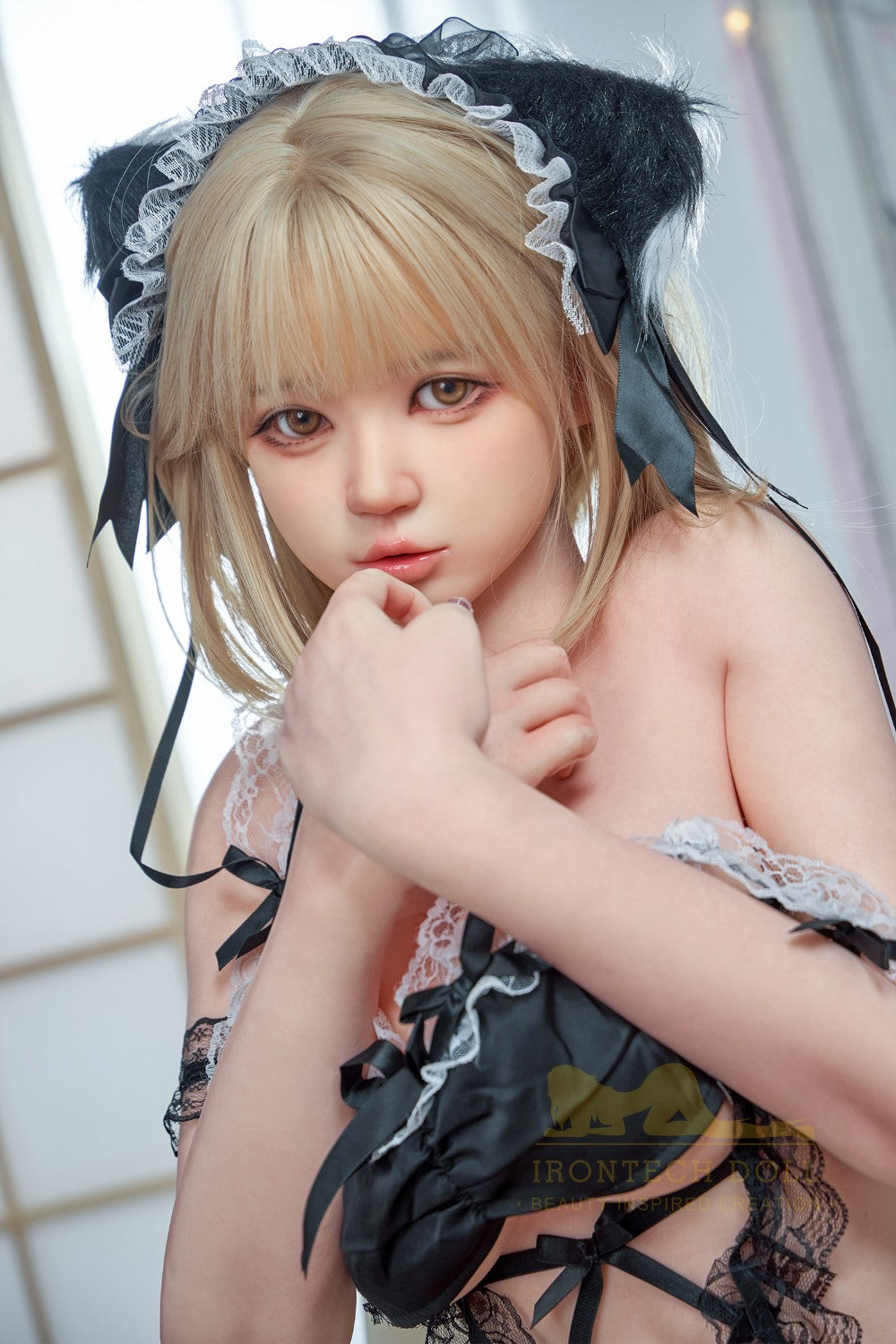 Nia Sekso lėlė (Irontech Doll 161 cm E-puodelis T3 silikonas)