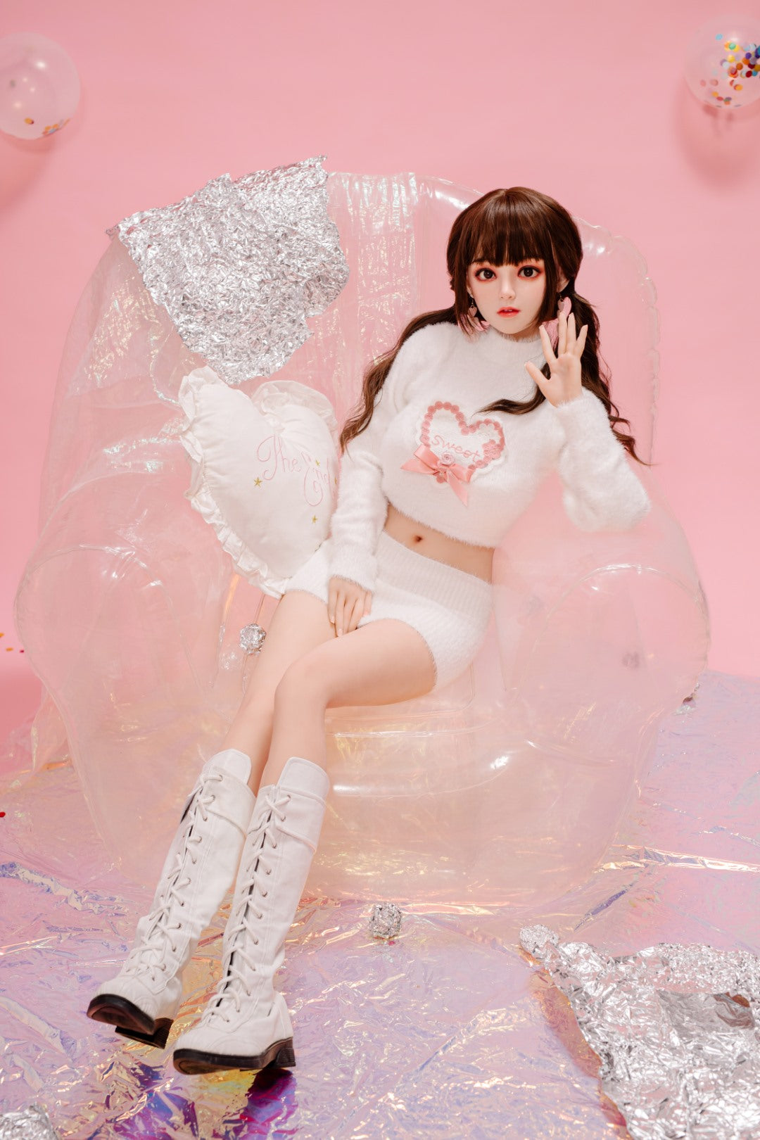 Sekso lėlė Convallaria (Bezlya Doll 149 cm D puodelis 2,0 TPE + silikonas)