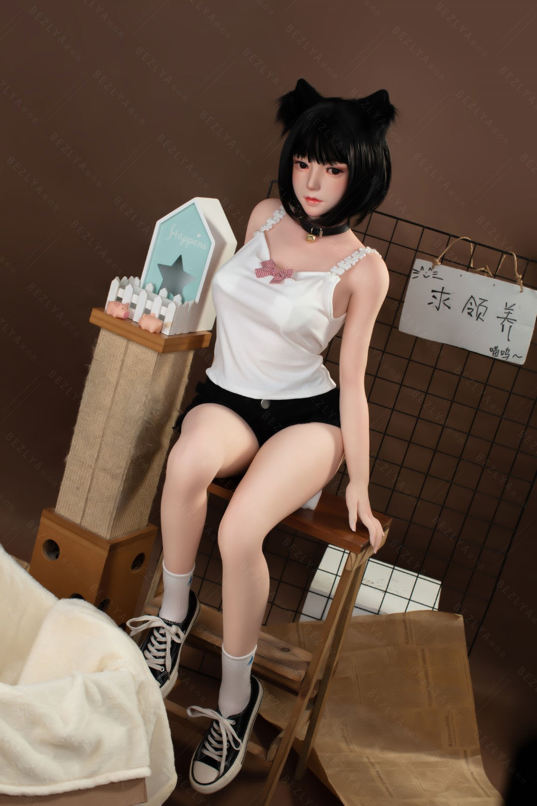 Campanula Sex Doll (Bezlya Doll 155 cm F puodelis 2.0 TPE + silikonas)