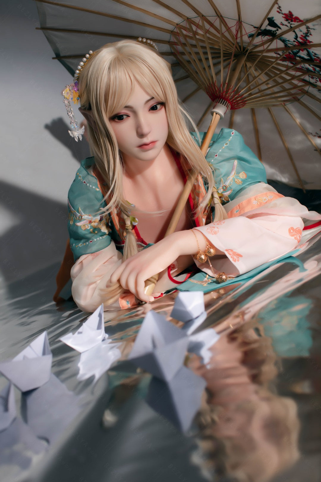 Pansy Sex Doll (Bezlya Doll 160 cm C puodelis 2.0 TPE + silikonas)