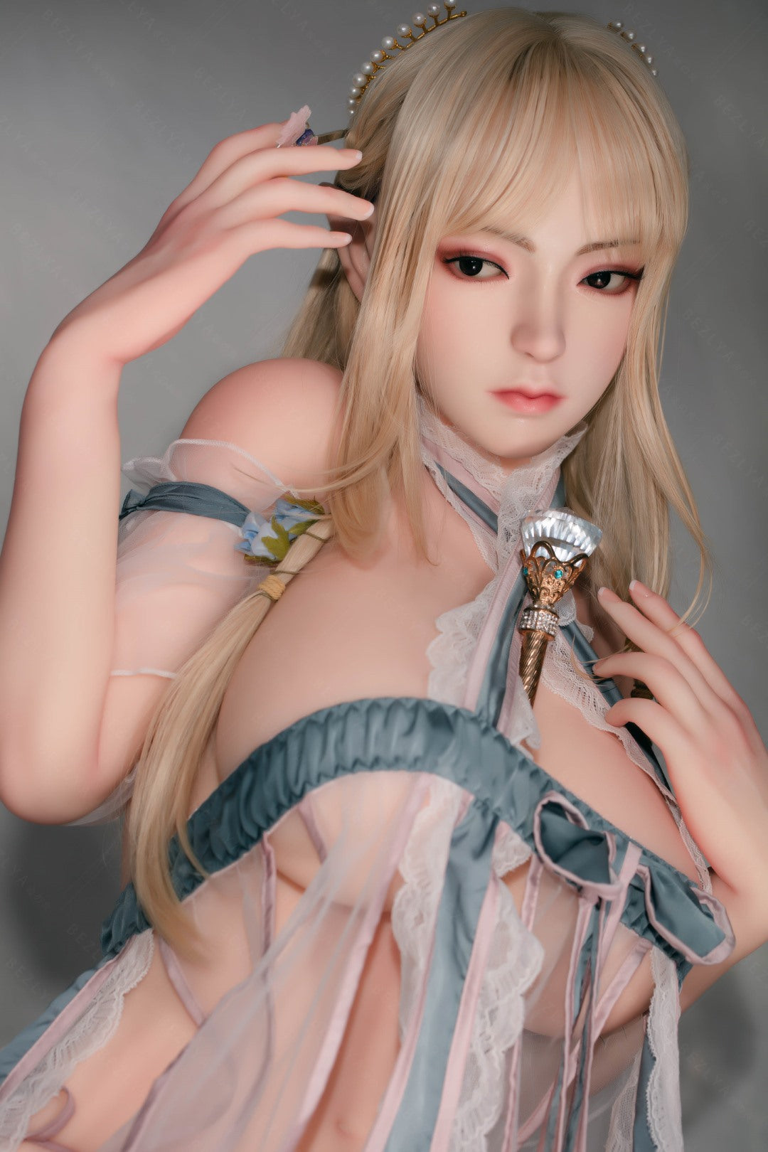 Pansy Sex Doll (Bezlya Doll 160 cm C puodelis 2.0 TPE + silikonas)