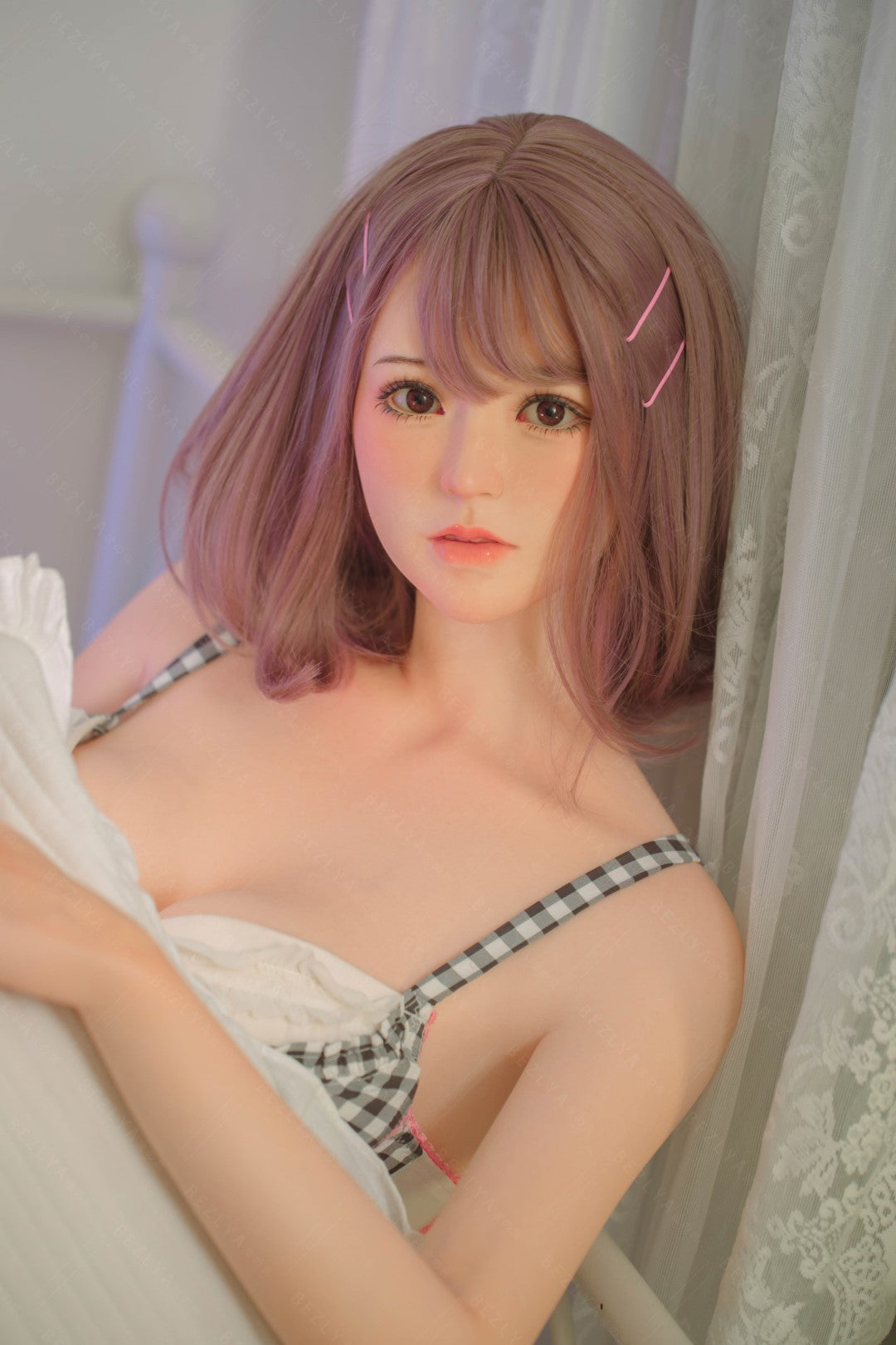 Sekso lėlė hortenzija (Bezlya Doll 160 cm C puodelis 2.1 silikoninis)