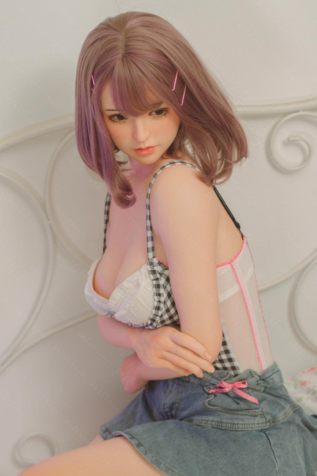 Sekso lėlė hortenzija (Bezlya Doll 160 cm C puodelis 2.1 silikoninis)
