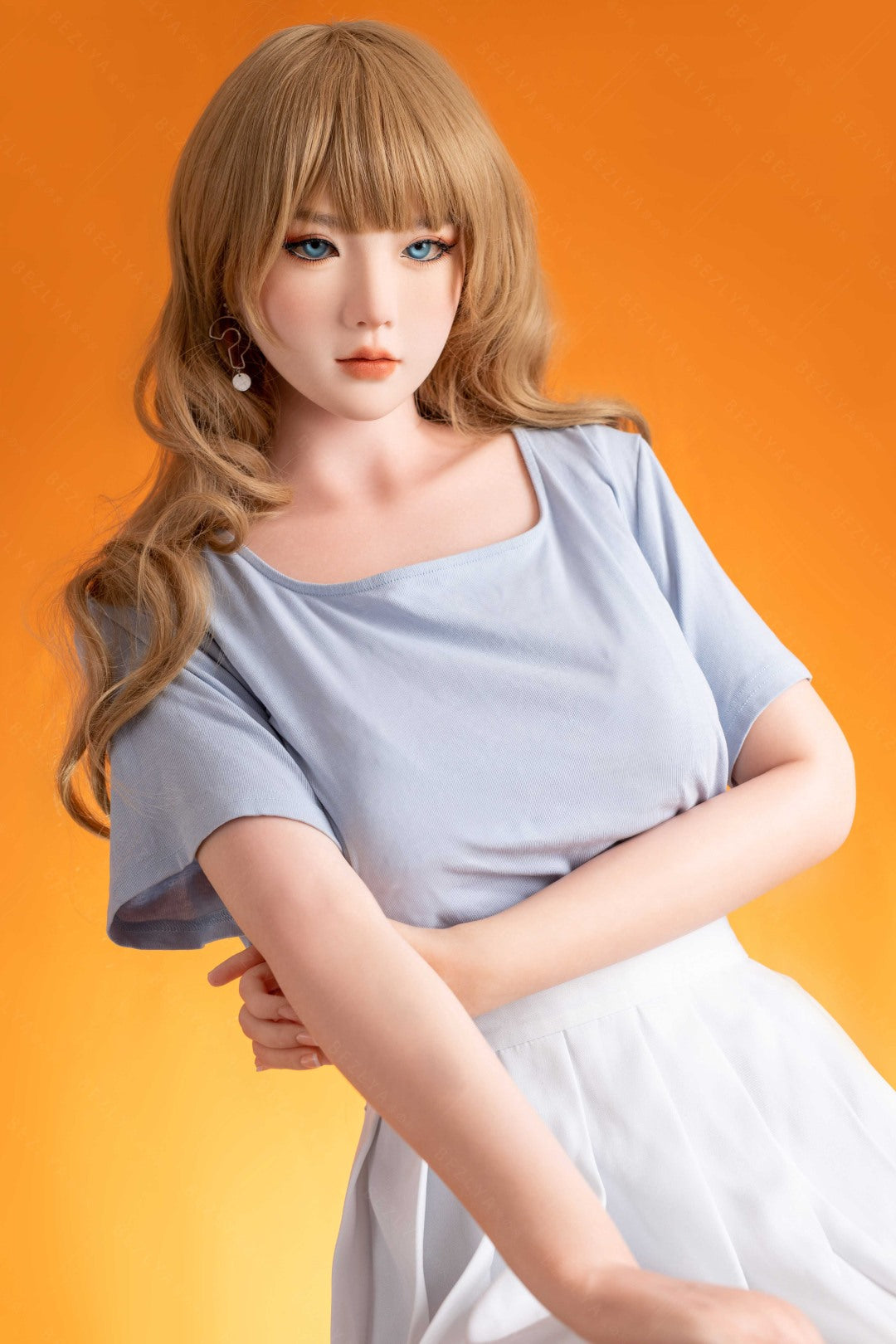 Sekso lėlė rododendrai (Bezlya Doll 168 cm D puodelis 2.1 silikoninis)