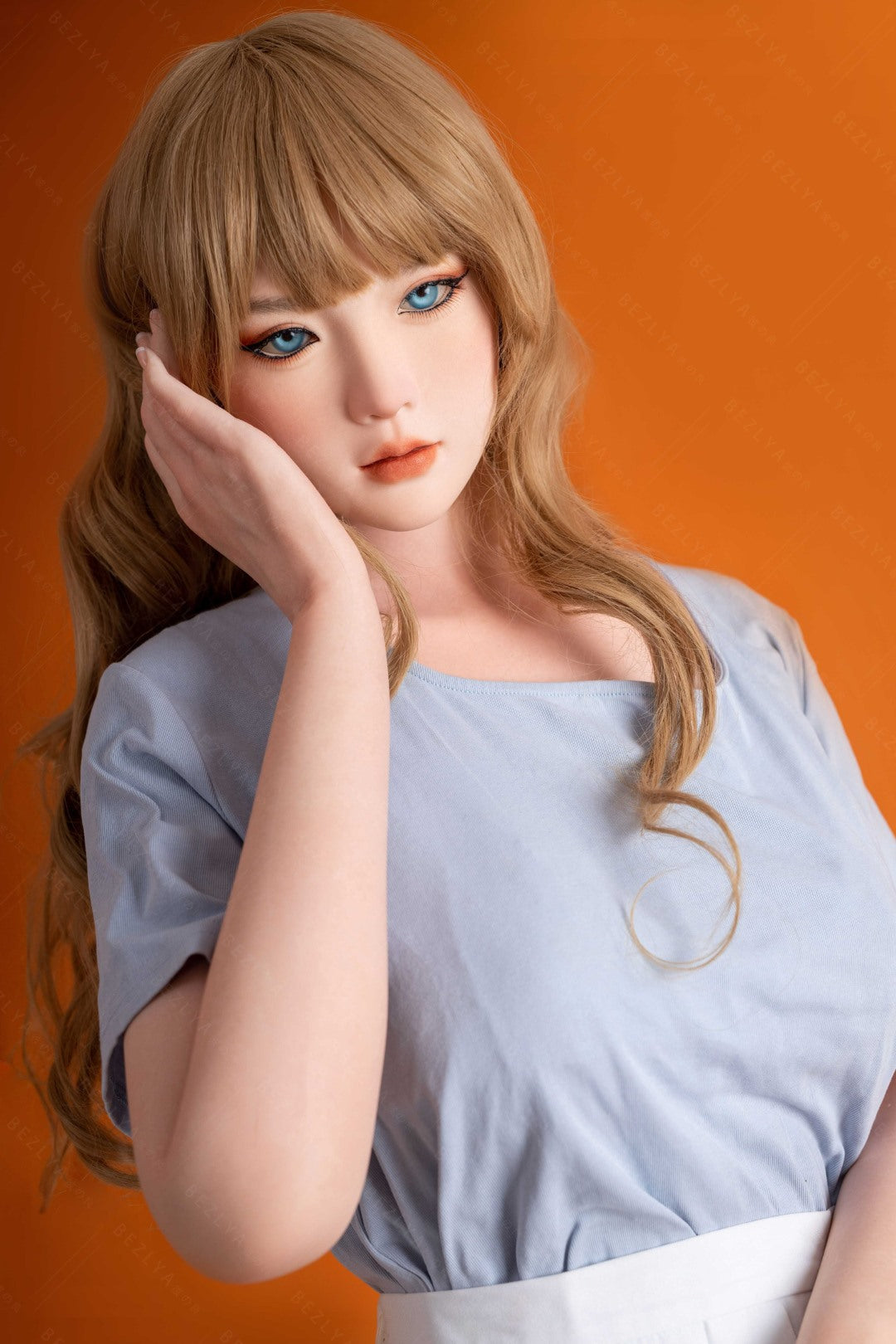 Sekso lėlė rododendrai (Bezlya Doll 168 cm D puodelis 2.1 silikoninis)
