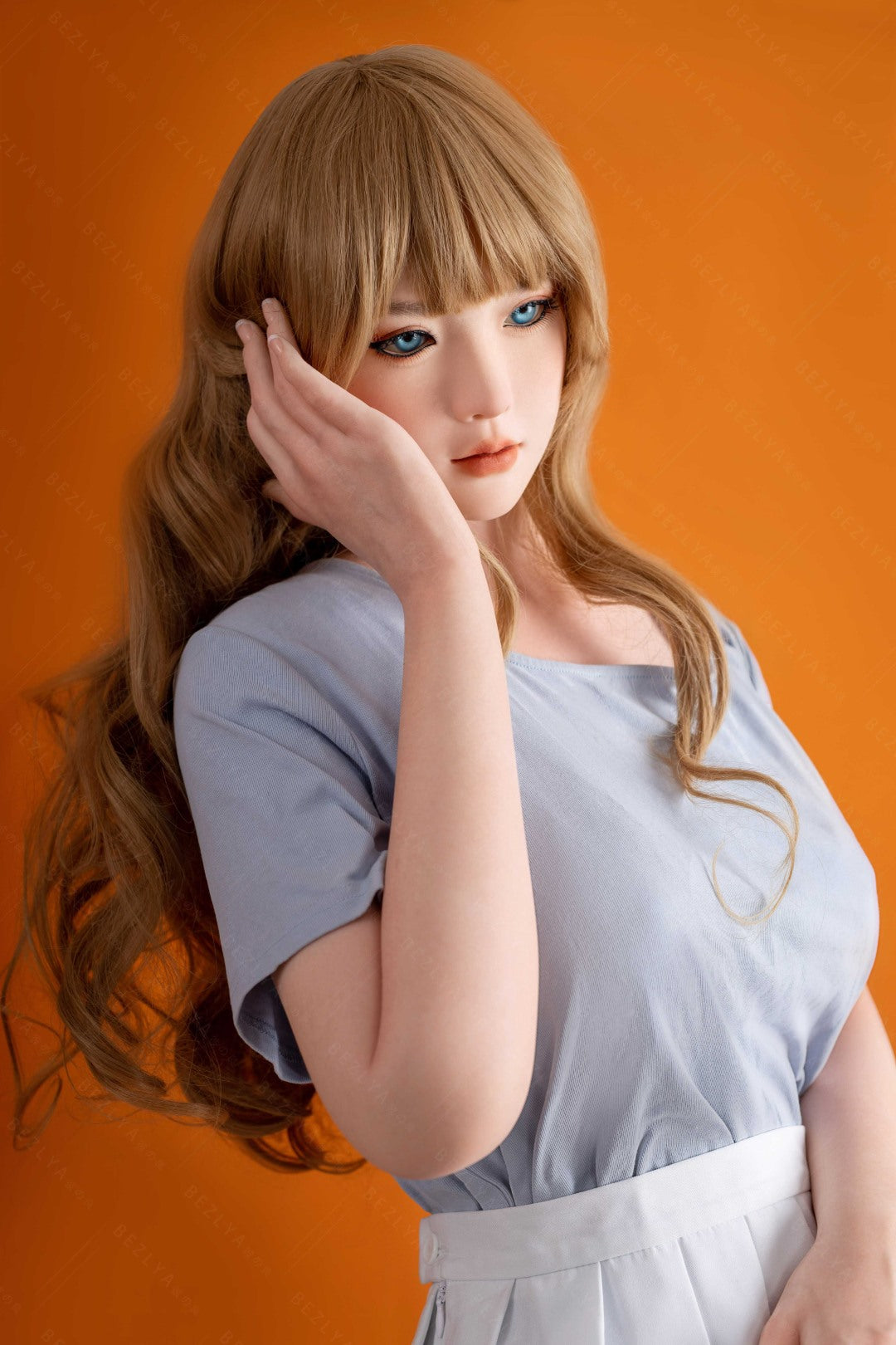 Sekso lėlė rododendrai (Bezlya Doll 168 cm D puodelis 2.1 silikoninis)
