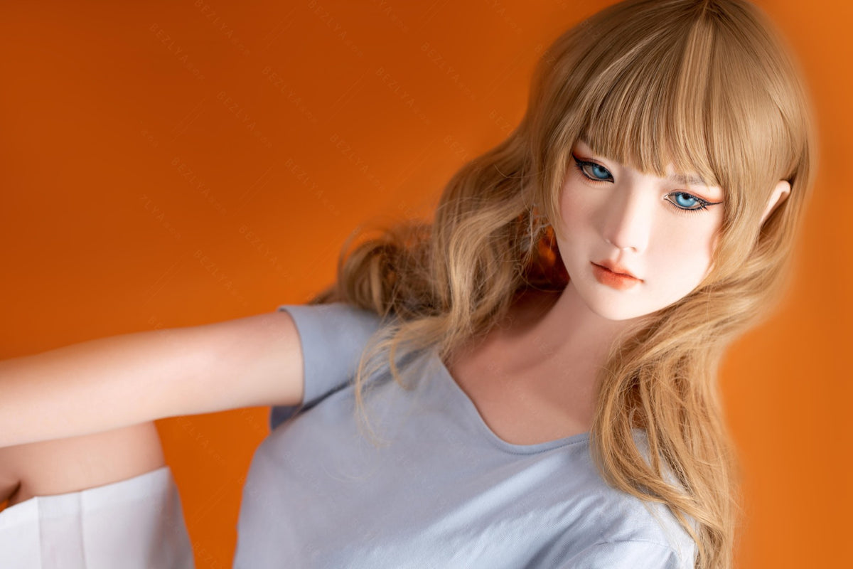 Sekso lėlė rododendrai (Bezlya Doll 168 cm D puodelis 2.1 silikoninis)