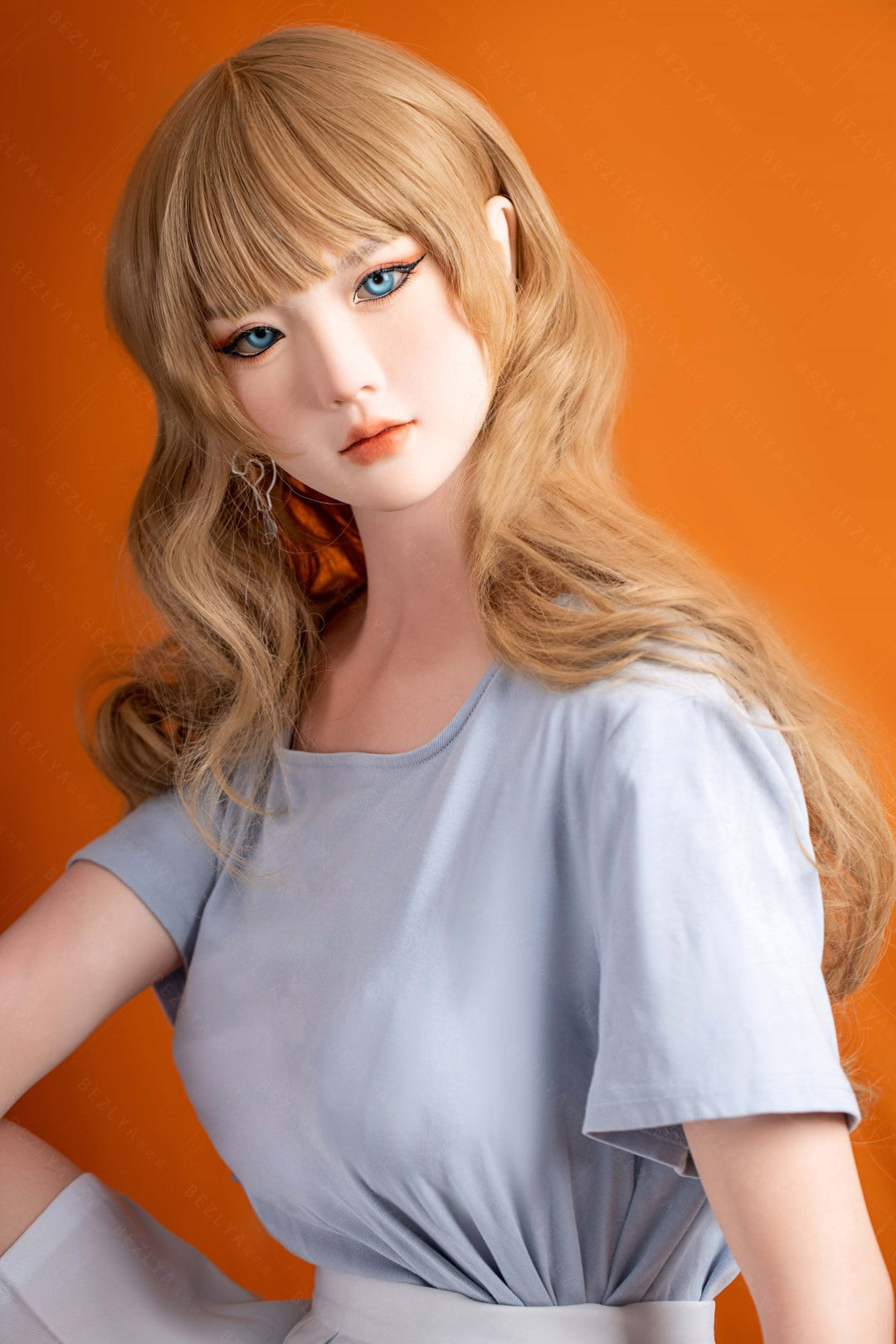 Sekso lėlė rododendrai (Bezlya Doll 168 cm D puodelis 2.1 silikoninis)