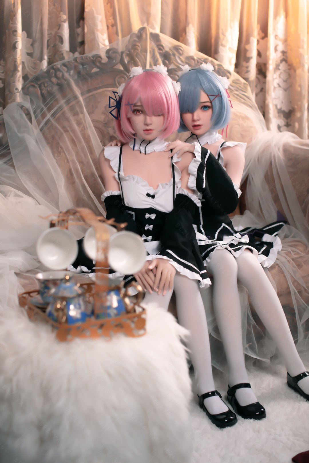 Sekso lėlės rėmelis (Bezlya Doll 149 cm D puodelis 2,0 TPE + silikonas)