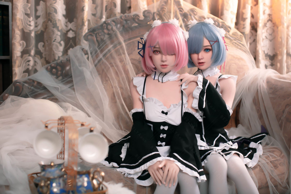Sekso lėlės rėmelis (Bezlya Doll 149 cm D puodelis 2,0 TPE + silikonas)