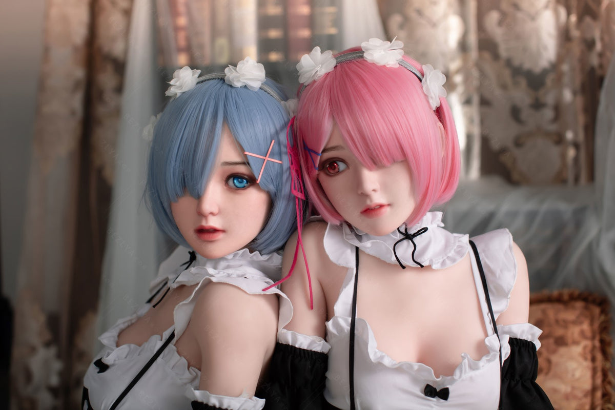 Sekso lėlės rėmelis (Bezlya Doll 149 cm D puodelis 2,0 TPE + silikonas)