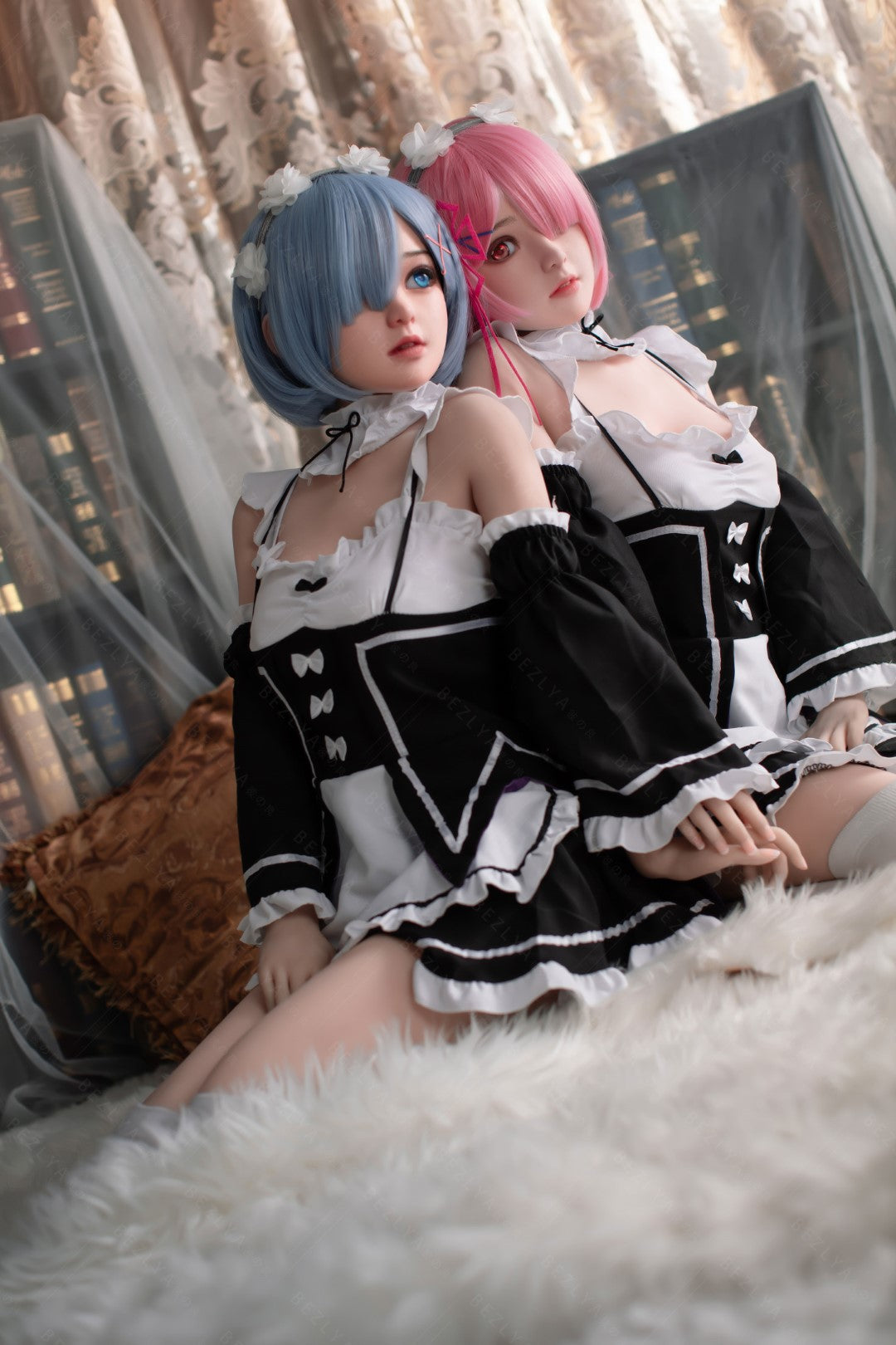 Sekso lėlės rėmelis (Bezlya Doll 149 cm D puodelis 2,0 TPE + silikonas)