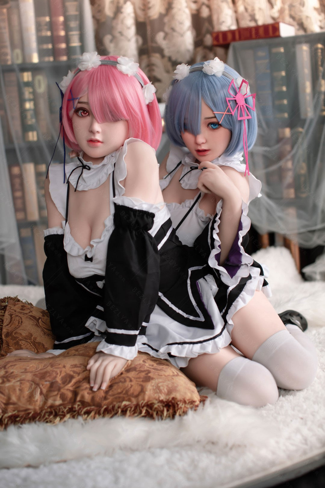 Sekso lėlės rėmelis (Bezlya Doll 149 cm D puodelis 2,0 TPE + silikonas)