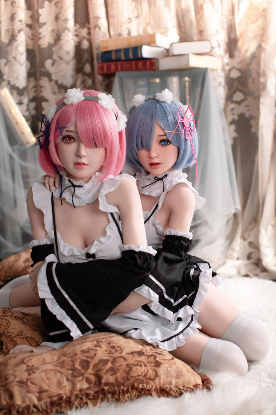Sekso lėlės rėmelis (Bezlya Doll 149 cm D puodelis 2,0 TPE + silikonas)