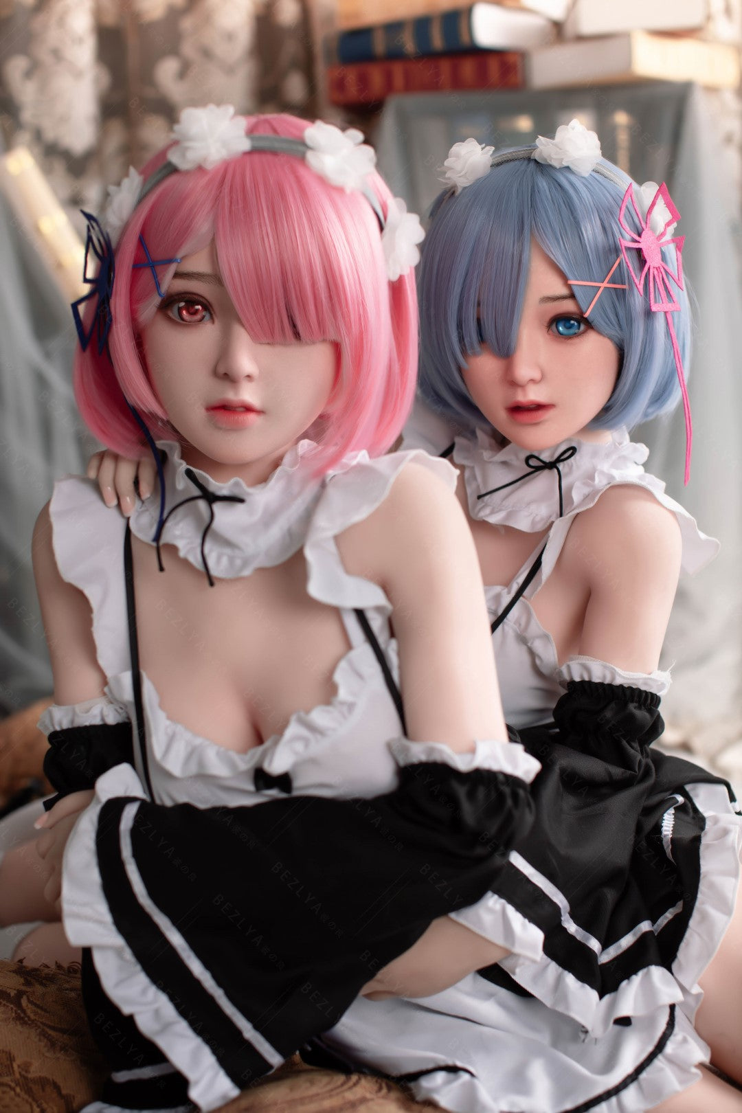 Sekso lėlės rėmelis (Bezlya Doll 149 cm D puodelis 2,0 TPE + silikonas)