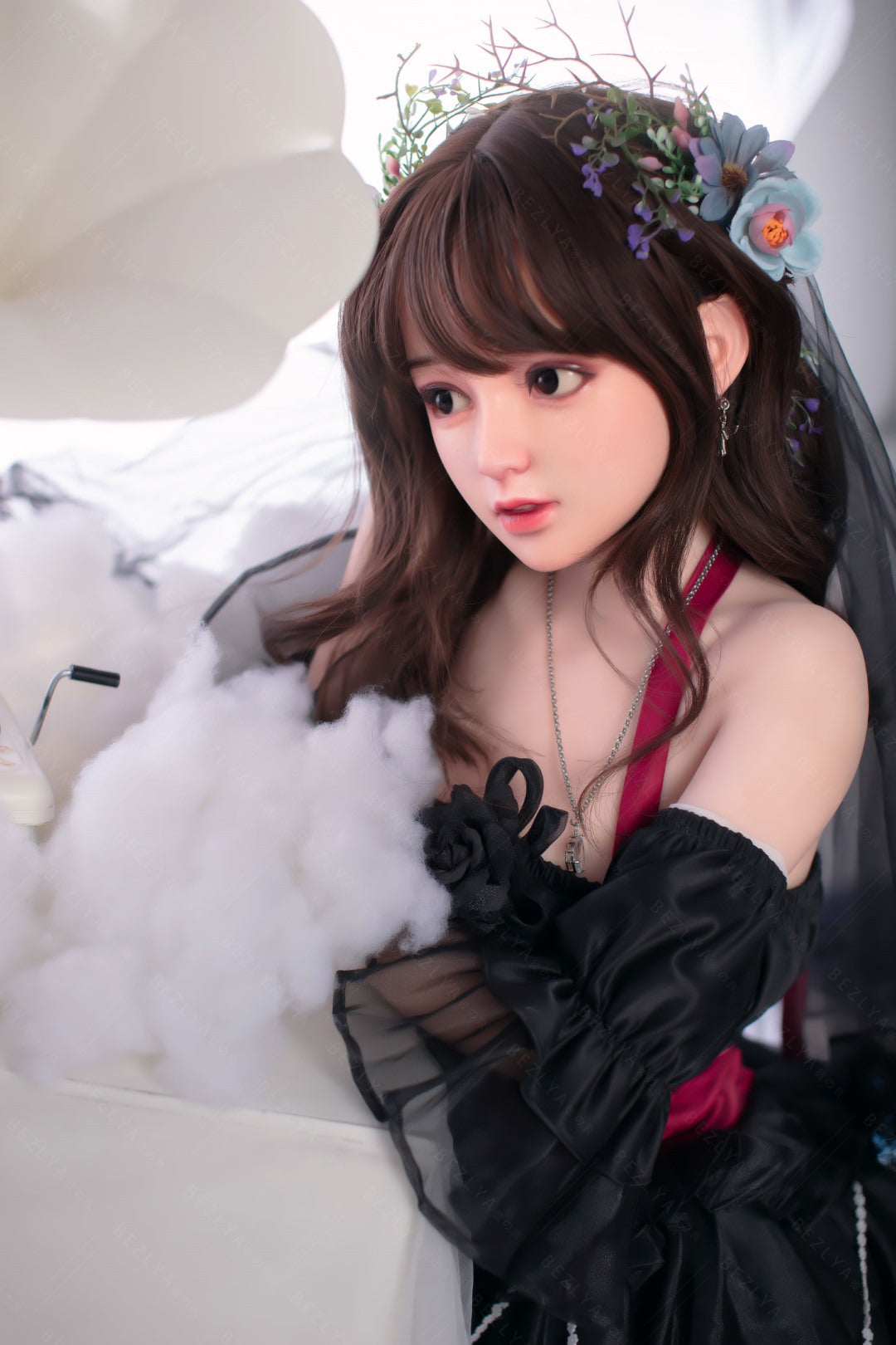 Sekso lėlė Convallaria (Bezlya Doll 149 cm D puodelis 2,0 TPE + silikonas)