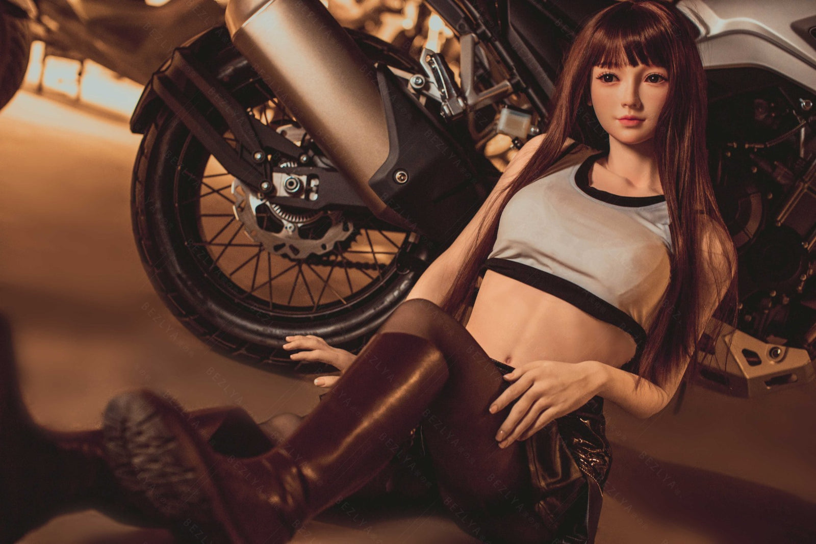 Holly Sex Doll (Bezlya Doll 160 cm C puodelis 2.1 silikoninis)