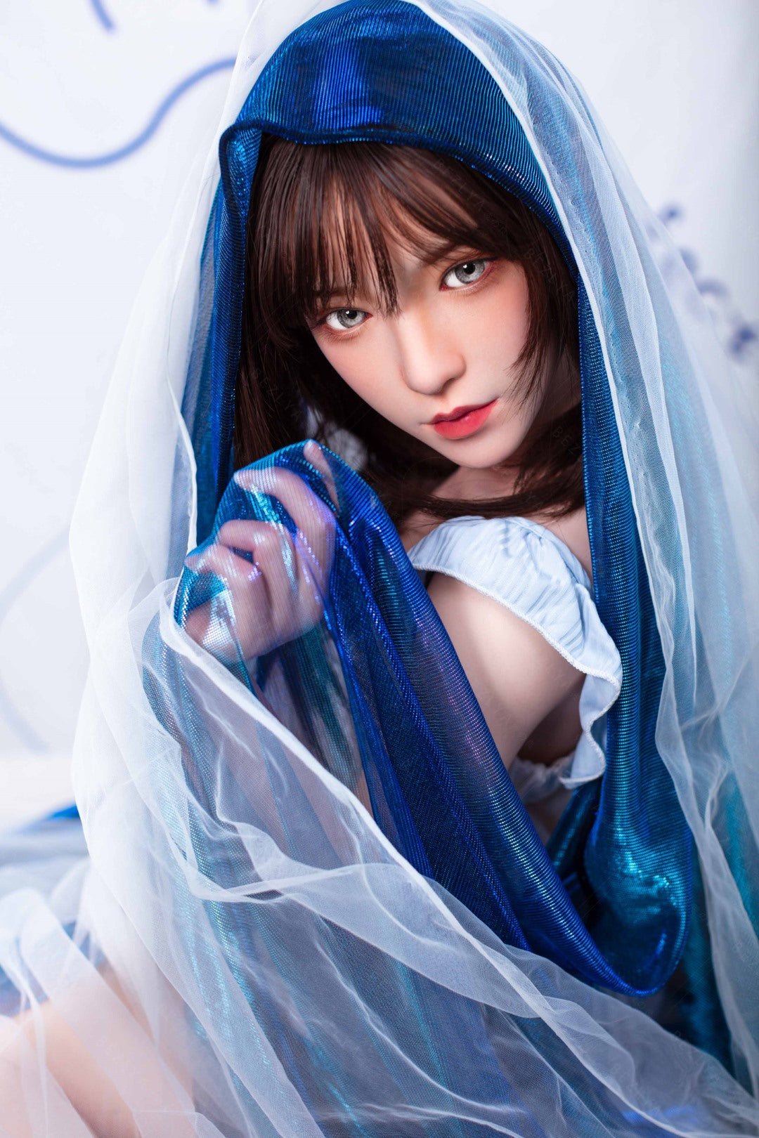Iris sekso lėlė (Bezlya Doll 150 cm B puodelis 2,1 silikonas)