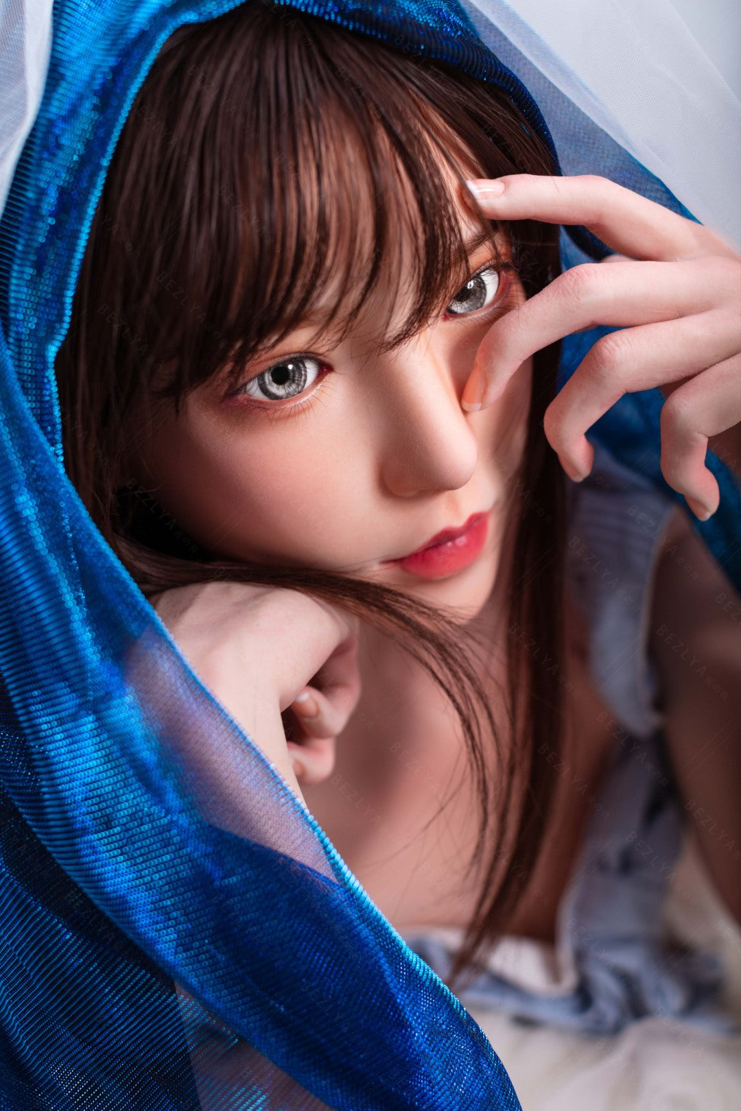 Iris sekso lėlė (Bezlya Doll 150 cm B puodelis 2,1 silikonas)