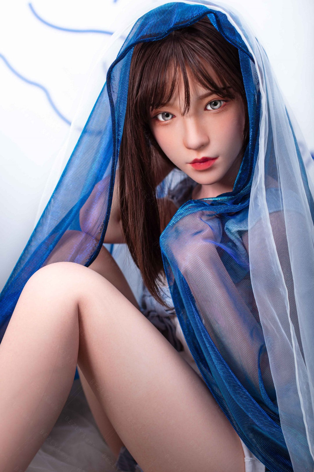 Iris sekso lėlė (Bezlya Doll 150 cm B puodelis 2,1 silikonas)